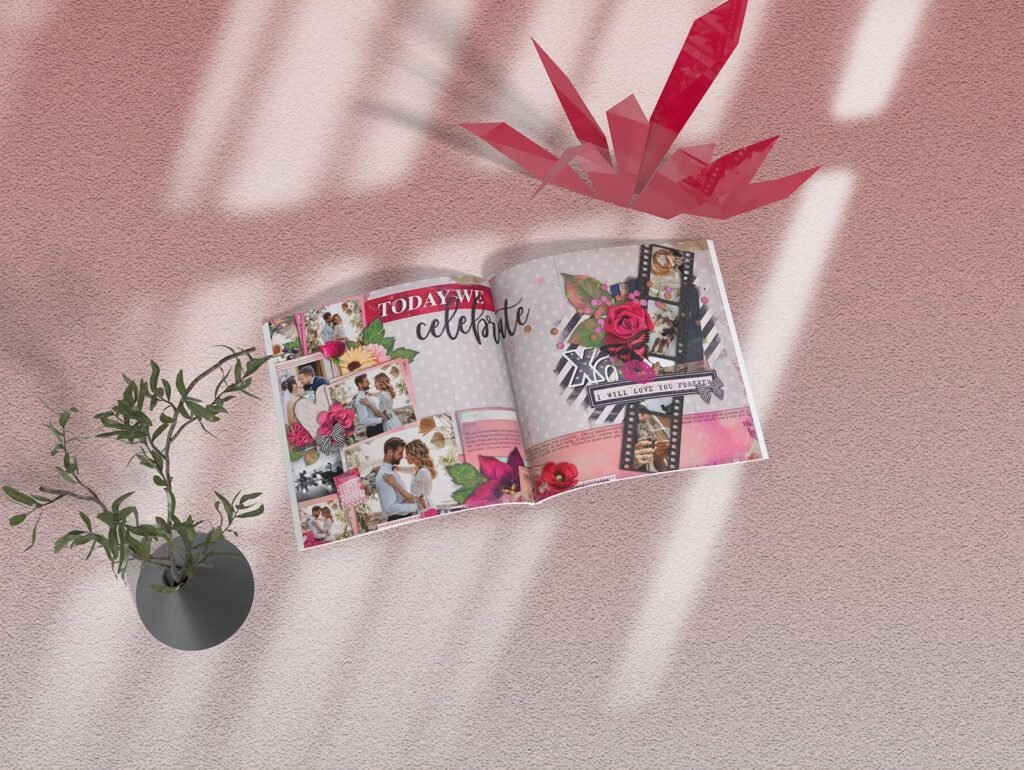 Bella Amore Photography_Photo Album Template in 3D render