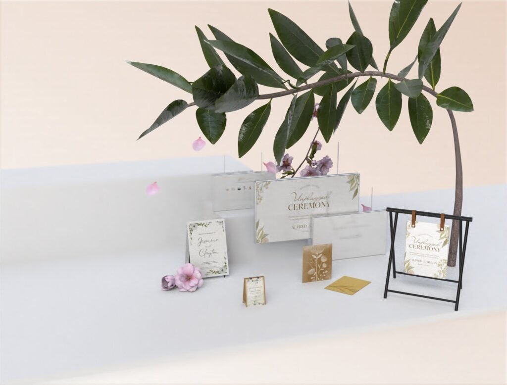 Deep knowledge of Atlanta, Forsyth County, Columbia County, and Augusta wedding traditions ensures stationery that resonates with local couples.